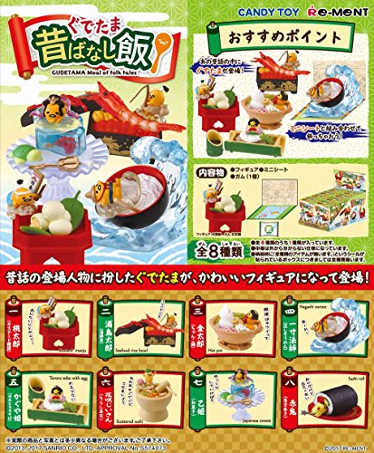 Mukashibanashi Meshi Gudetama - Re-Ment