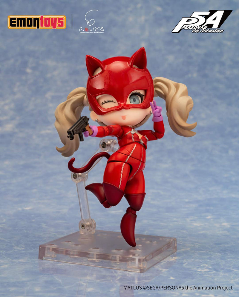 "PERSONA5 the Animation" Deformed Action Figure Free Action Idol Vol. 3 Takamaki Anne Phantom Thief Ver.