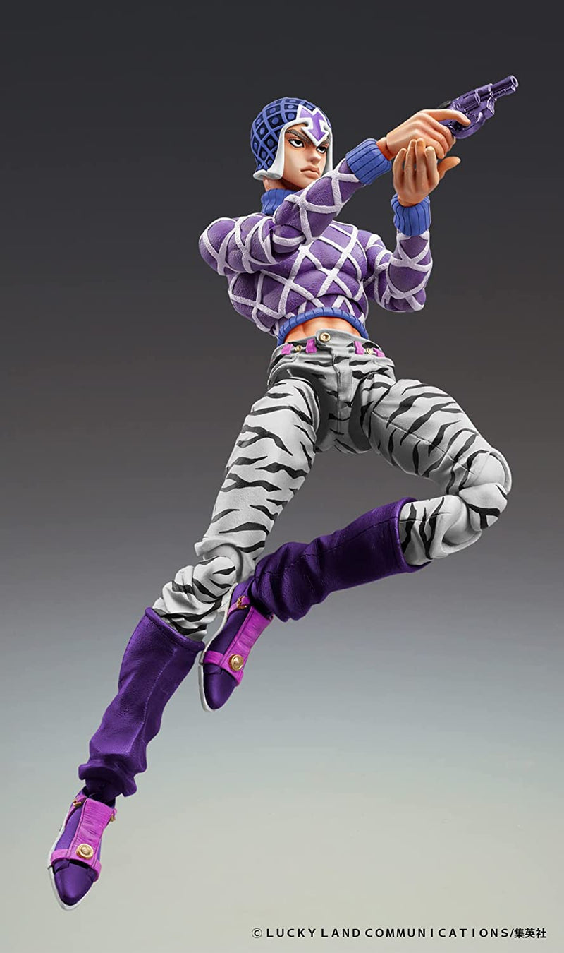 "JoJo's Bizarre Adventure -Part V-" Super Action Statue Guido Mista & Sex Pistols, Third