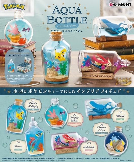 "Pokemon" AQUA BOTTLE Collection -Kagayaku Mizube no Meguriai-