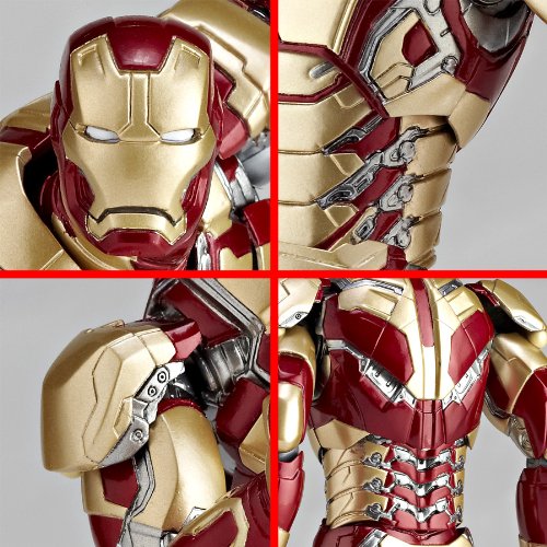 Iron Man Mark XLII Legacy of Revoltech (LR-043)RevoltechRevoltech SFX (#049) Iron Man 3 - Kaiyodo