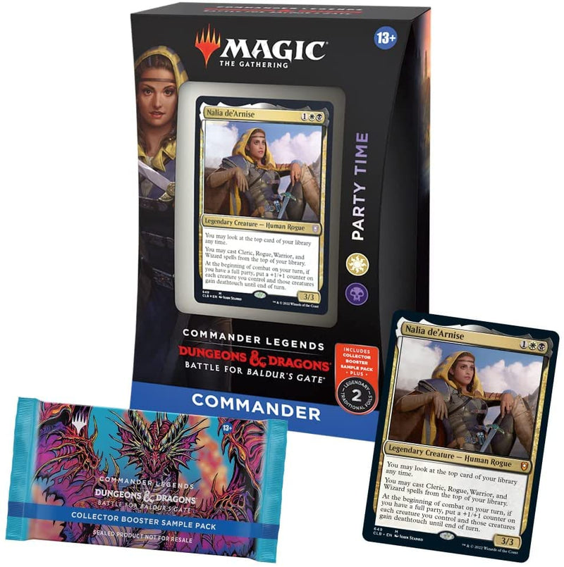 MAGIC: The Gathering Commander Legends: Battle for Baldur's Gate Commander Deck 4 Types (English Ver.)