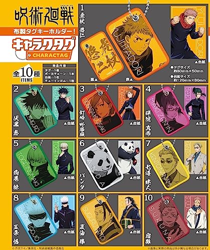 "Jujutsu Kaisen" Charactag