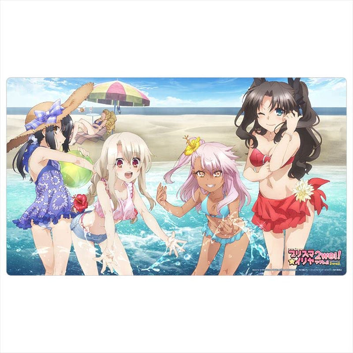 "Fate/kaleid liner Prisma Illya 2wei!" Rubber Mat Illya & Miyu & Chloe & Rin & Luvia