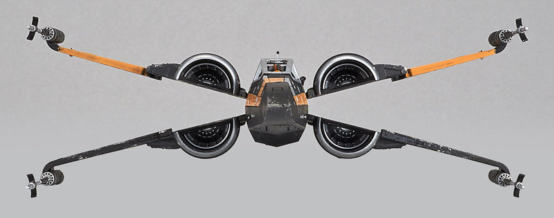 "Star Wars" 1/72 Boosted X Aeil Fighter Poe Plane (le dernier Jedi)