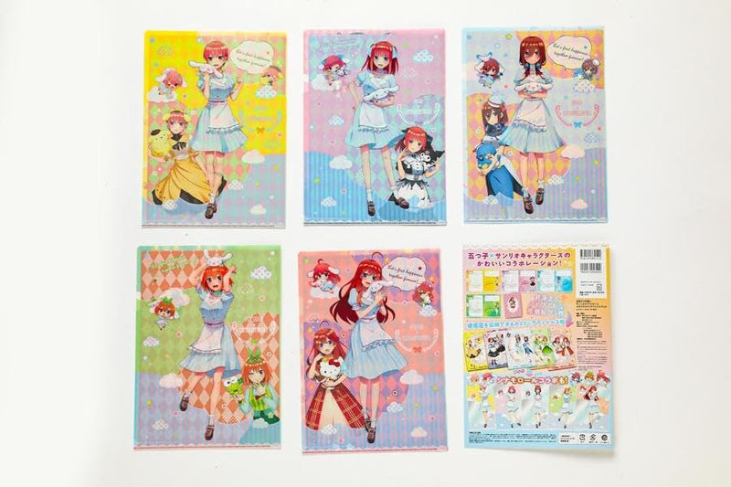 "The Quintessential Quintuplets" x Sanrio Memorial Clear File Book (Book)