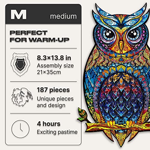 Charming Owl 186 Piece M Size