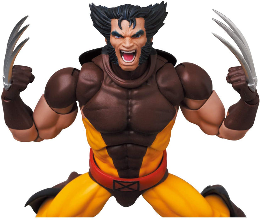 X-Men - Mafex No.138 Wolverine Brown Comic Ver. (Jouet Medicom)
