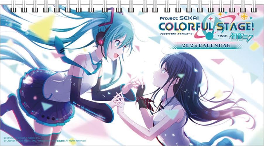 "Project SEKAI Colorful Stage! feat. Hatsune Miku" CL-61 2024 Separate Desktop Calendar