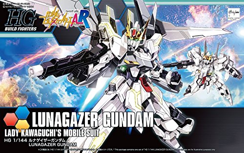 Lunagazer Gundam - 1/144 Scala - HGBF Gundam Build Combattenti Amazing Ready - Bandai
