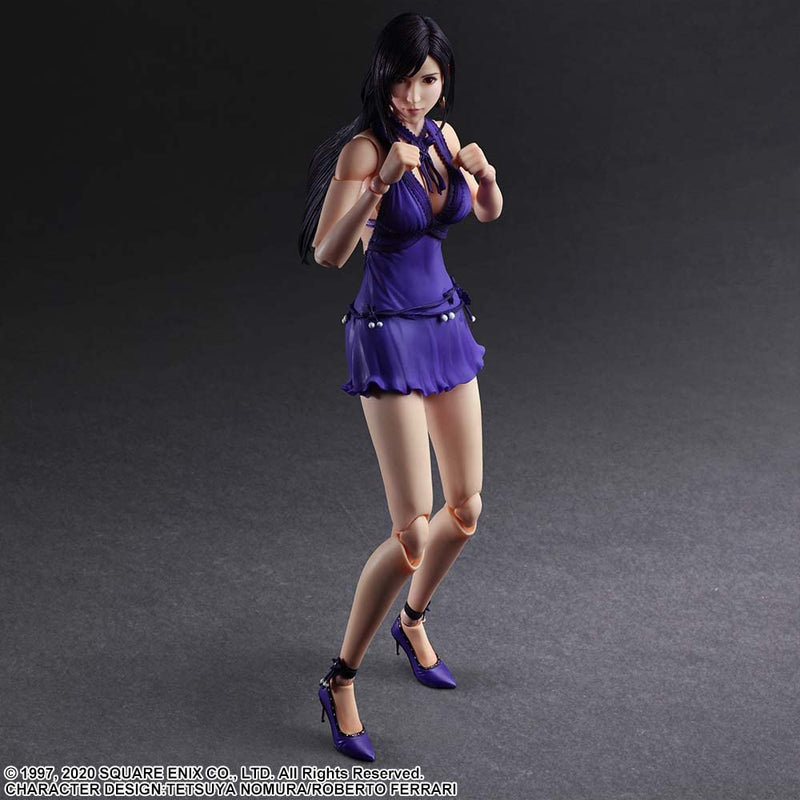 "Final Fantasy VII Remake" Play Arts Kai Tifa Lockhart -Dress Ver.-