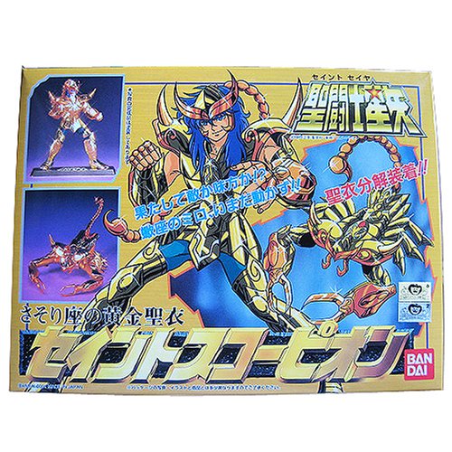 Scorpio Milo (version en tissu d'or) Saint Seiya - Bandai