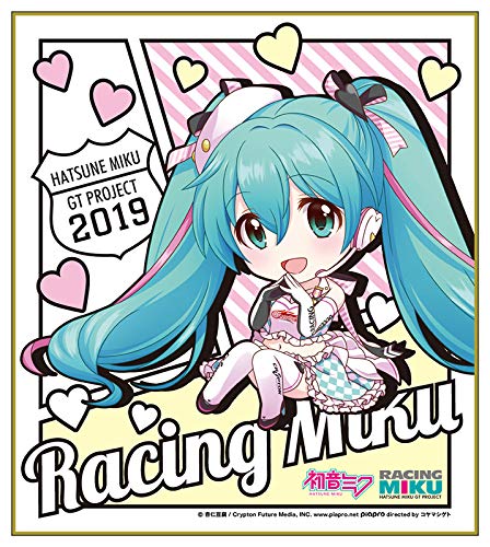 Nendoroid Plus Hatsune Miku GT Project Racing Miku 2019 Ver. Mini Shikishi 4