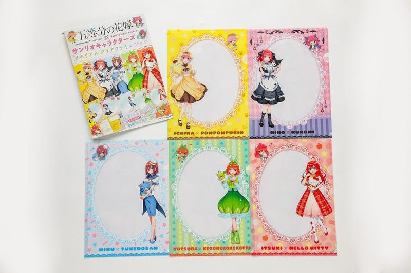 "The Quintessential Quintuplets" x Sanrio Memorial Clear File Book (Book)