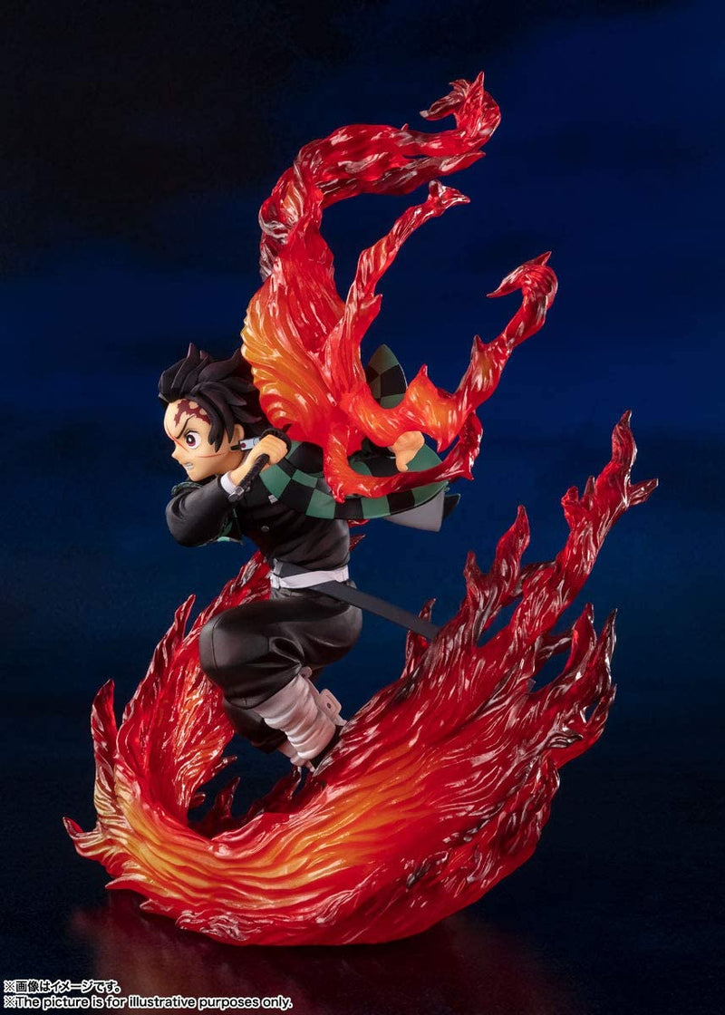 "Demon Slayer: KiMetsu no Yaiba" Figuarts zéro Kamado Tanjiro Hinokami Kagura (Spiritueux Bandai)