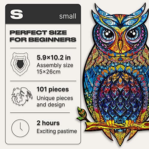 Charming Owl 101 Piece S Size