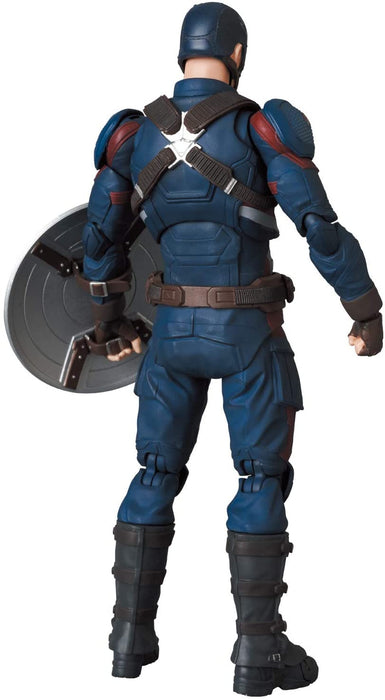 Avengers: Endgame - Mafex (n ° 130) Captain America Endgame Ver. (Jouet Medicom)