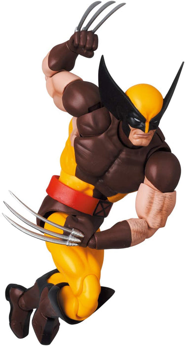 X-Men - Mafex No.138 Wolverine Brown Comic Ver. (Jouet Medicom)