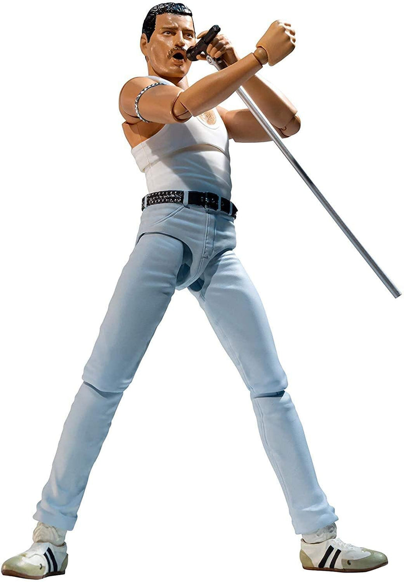 Freddie Mercury (Live Aid Ver.) S.H.FIGUARTS Queen - Bandai-Spirituosen