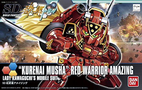 Kurenai Musha Amazing SDBF, Gundam Build Fighters Try - Bandai