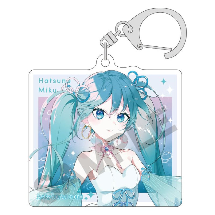 Hatsune Miku Acrylic Key Chain Jellyfish Dress