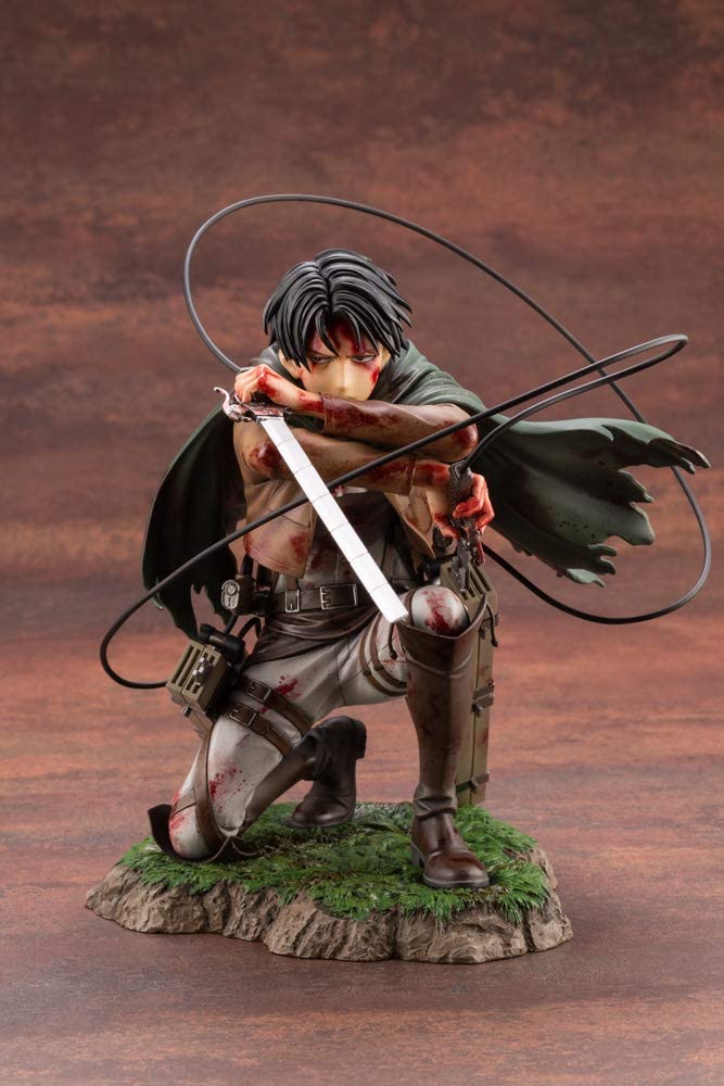 "Attack on Titan" ARTFX J Levi Fortitude Ver.
