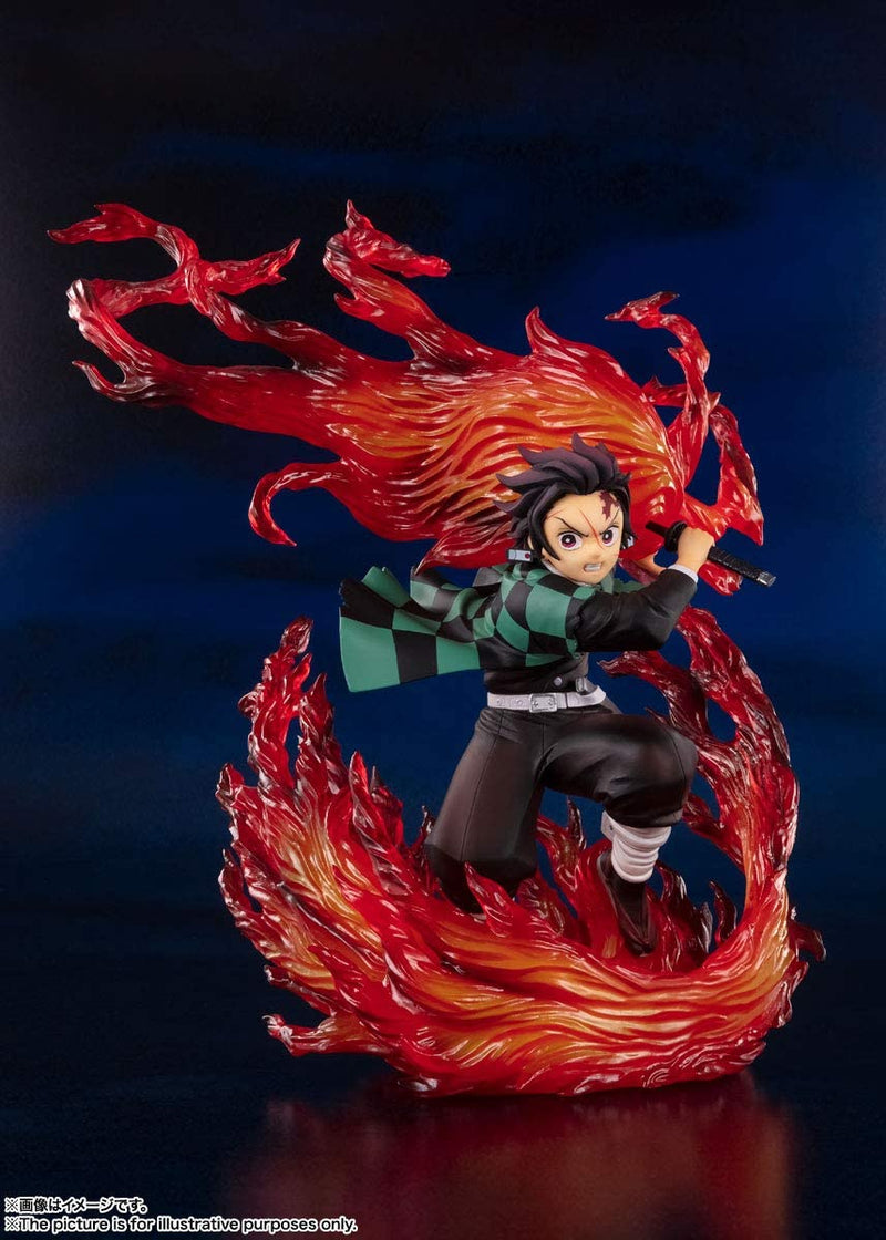 "Demon Slayer: KiMetsu no Yaiba" Figuarts zéro Kamado Tanjiro Hinokami Kagura (Spiritueux Bandai)