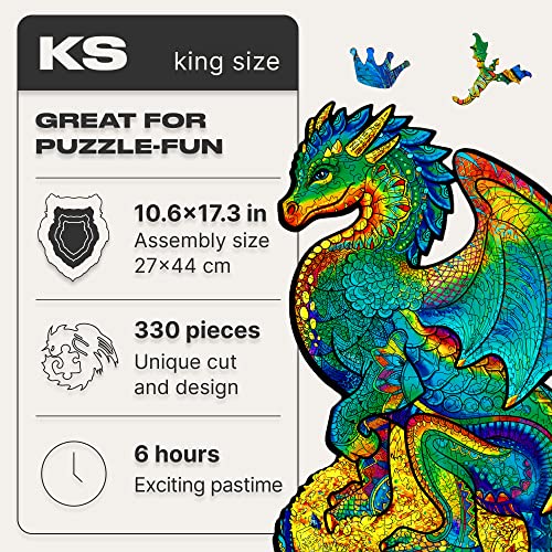 Guarding Dragon 330 Piece KS Size