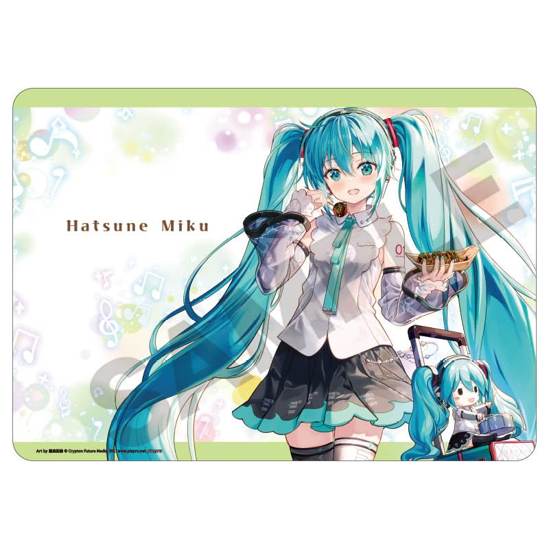 Hatsune Miku Rubber Mat Takoyaki