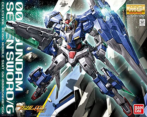 GN-0000/7S - 00 Spada da da Gundam Sette GN-0000GNW/7SG - 00 Gundam Seven Sword/G - 1/100 scala - MG (#148) Kidou Senshi Gundam 00 - Bandai