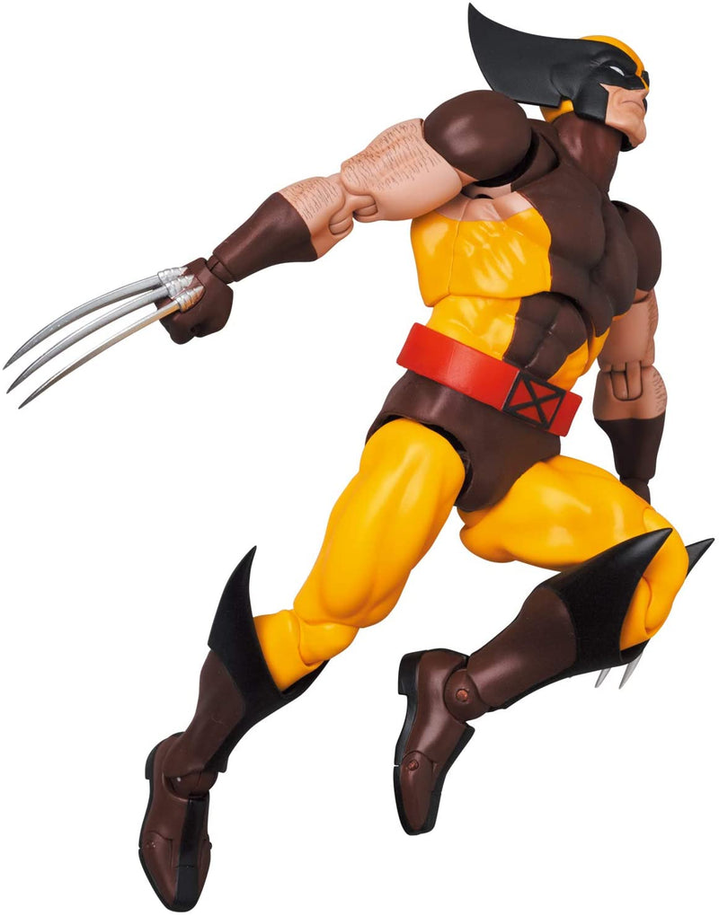 X-Men - Mafex No.138 Wolverine Brown Comic Ver. (Jouet Medicom)