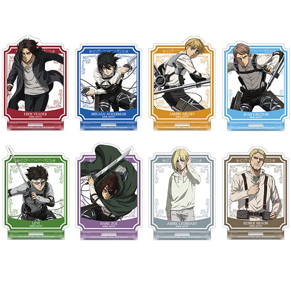 "Attack on Titan" Acrylic Stand Collection The Final Season