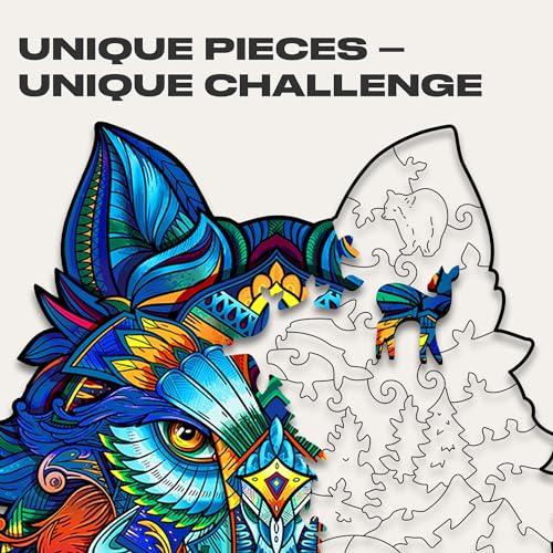 Majestic Wolf 99 Piece S Size