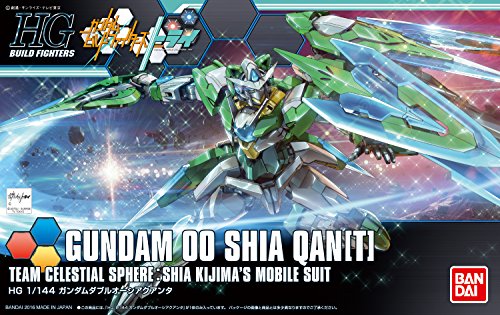GNT-0000SHIA Gundam 00 Shia Qan [T]-1/144 scale-HGBF, Gundam Build Fighters Try Island Wars-Bandai