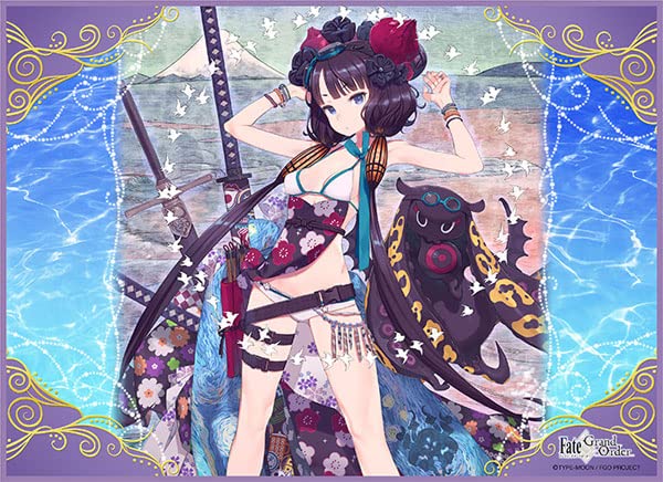 TCG Universal Play Mat "Fate/Grand Order" Saber / Katsushika Hokusai