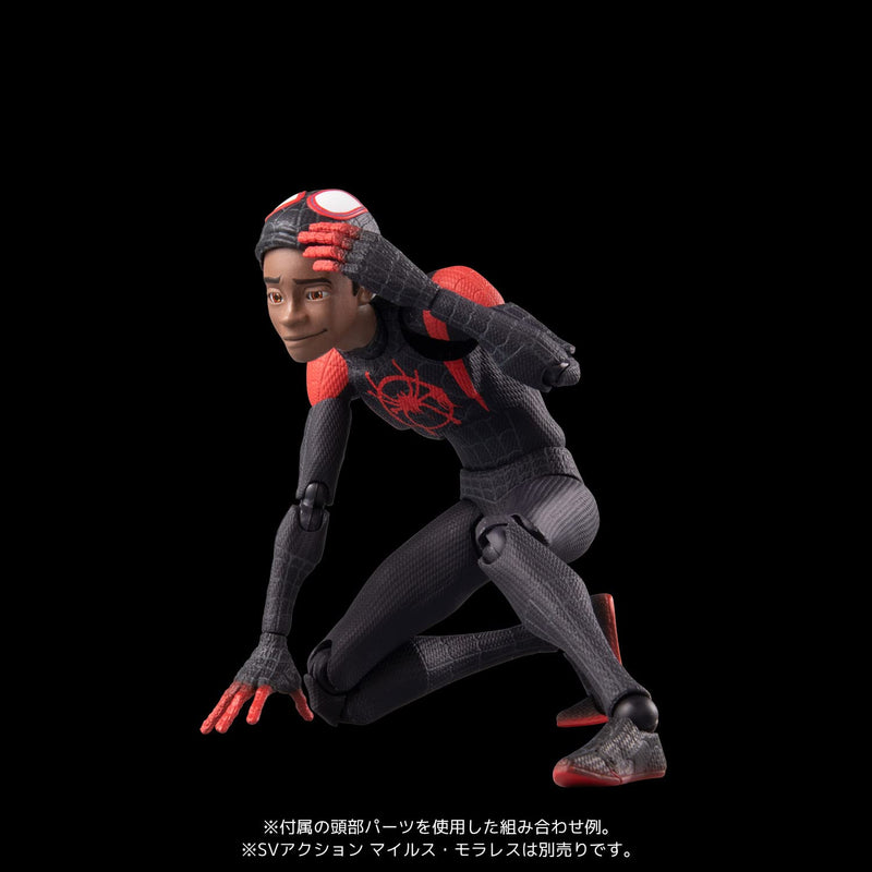 "Spider-Man: Into the Spider-Verse" SV Action Miles Morales Spider-Man Clear Ver.