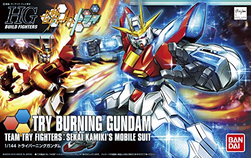 TBG-011B Try Burning Gundam - 1/144 scale - HGBF (#028), Gundam Build Fighters Try - Bandai