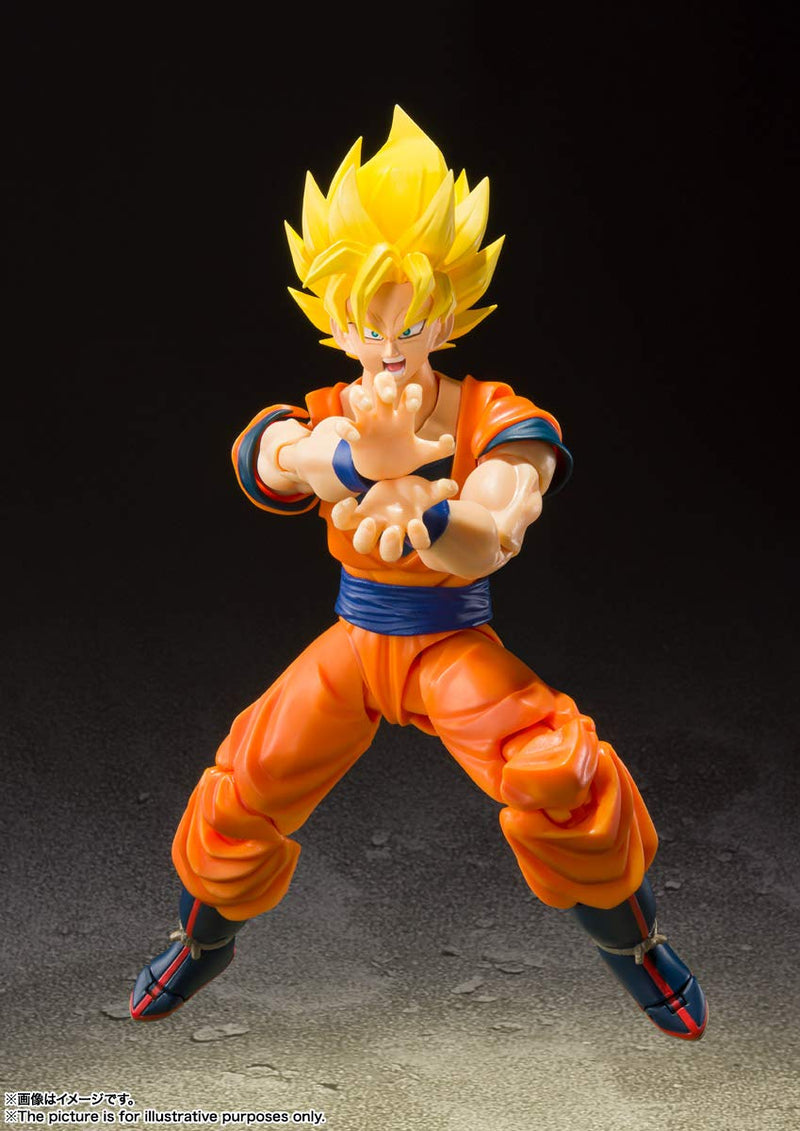 H. figuarts "Dragon Ball Z" fils de super Saiyan gokou pleine puissance