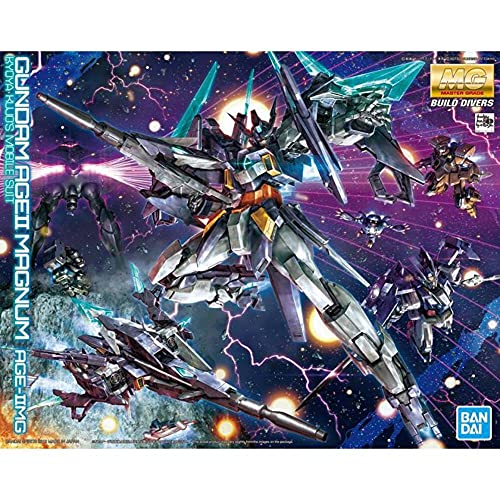 AGE-IIMG Gundam AGEII Magnum-1/100 Maßstab-MG Gundam Build Divers-Bandai