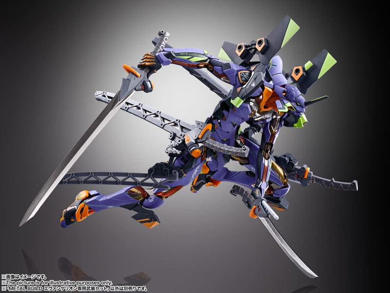 "Evangelion" METAL BUILD Series Armed Set