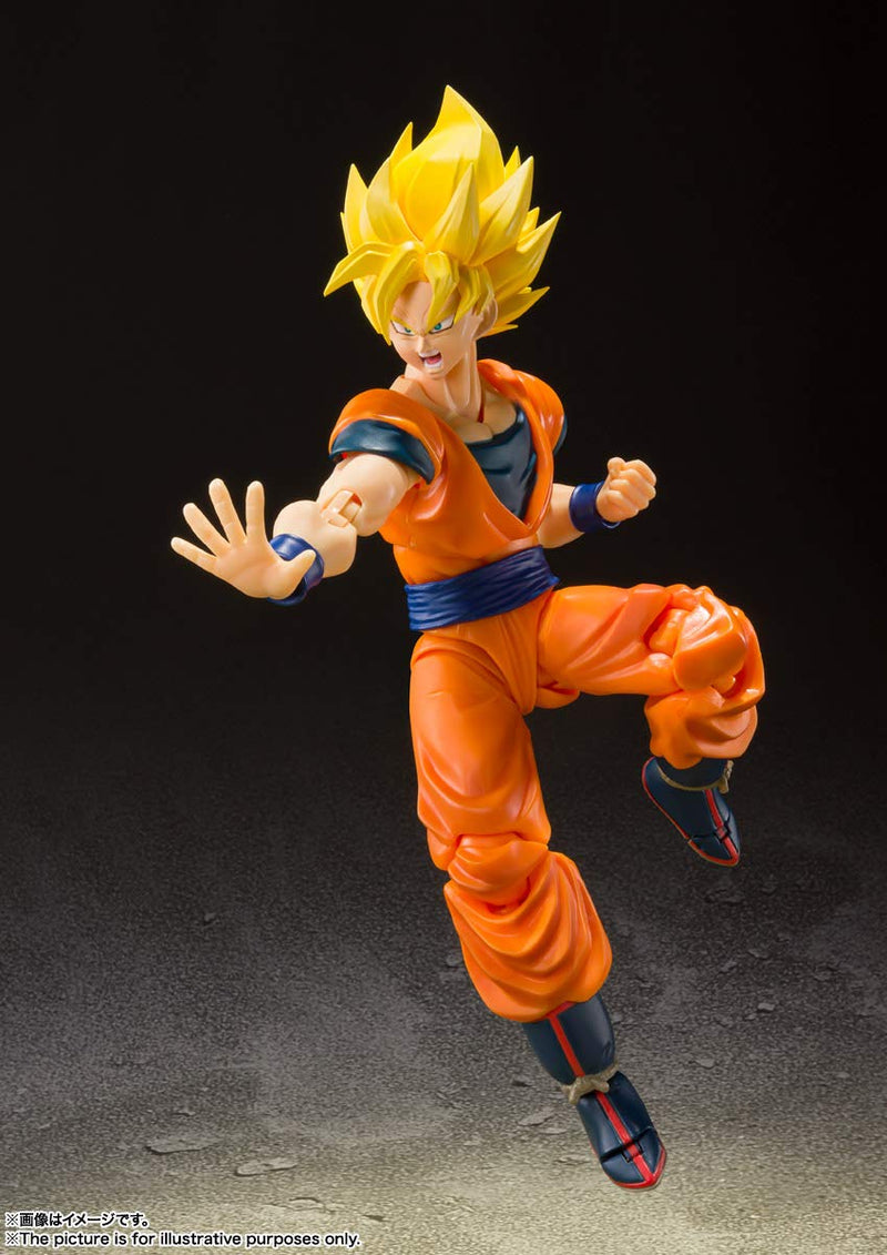 H. figuarts "Dragon Ball Z" fils de super Saiyan gokou pleine puissance