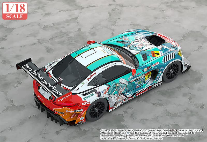 Hatsune Miku GT Project 1/18 GOOD SMILE Hatsune Miku AMG 2023 Season Opening Ver.