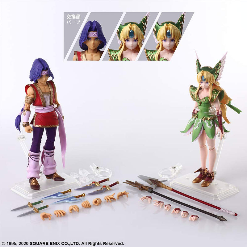 "Trials of Mana" Bring Arts Hawkeye & Riesz