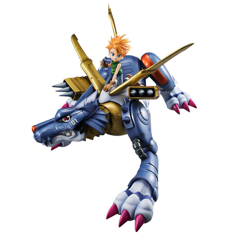 "Digimon Adventure" Precious G.E.M. Series MetalGarurumon & Ishida Yamato