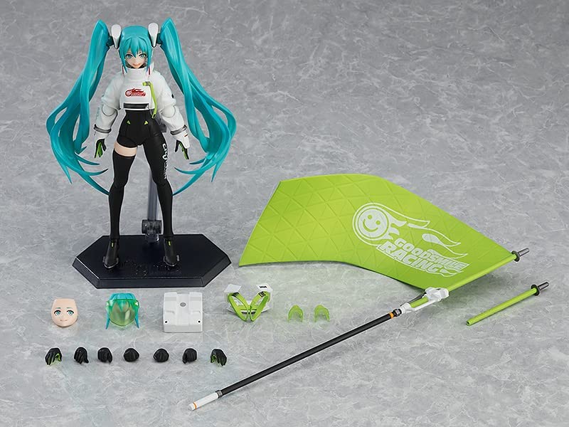 "Vocaloid Hatsune Miku" figma#SP-149 Hatsune Miku GT Project Racing Miku 2022 Ver.