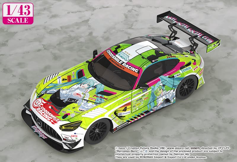 Hatsune Miku GT Project 1/43 GOOD SMILE Hatsune Miku AMG 2022 Season Opening Ver.