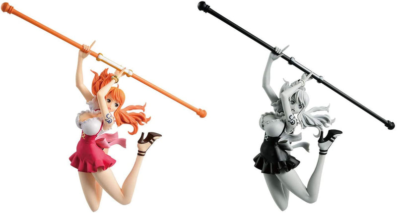 SET Nami normal + version spéciale- Figure Colosseum - SCultures - Zoukeiou Choujoukessen World 2018 Vol.3 One Piece - (Banpresto)