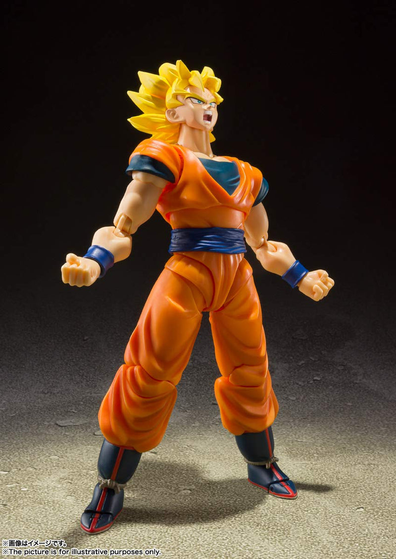 H. figuarts "Dragon Ball Z" fils de super Saiyan gokou pleine puissance