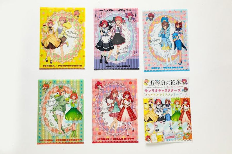 "The Quintessential Quintuplets" x Sanrio Memorial Clear File Book (Book)
