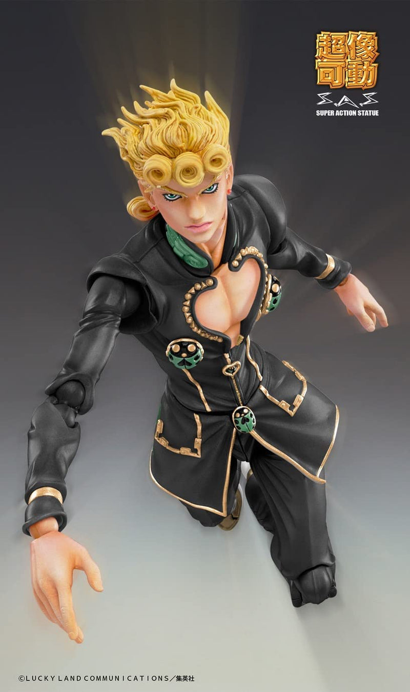 "Jojo's Bizarre Adventure -Part V-" Statue Super Action Giorno Giovanna Ver. NOIR